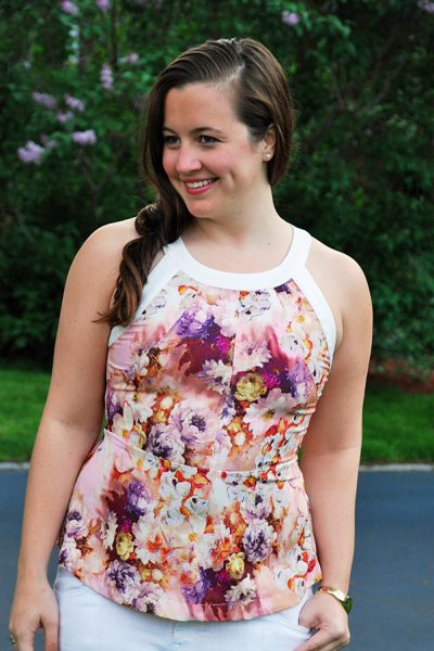 Kelly Floral Peplum