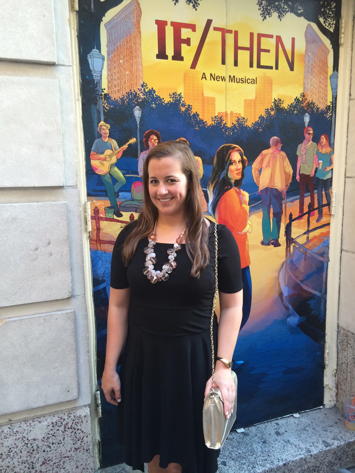 New York City Tourist Weekend - If Then Musical
