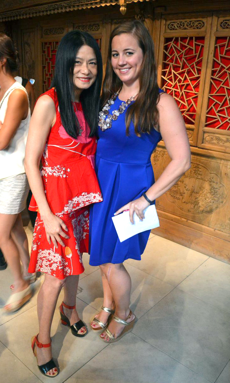 WeChat Vivienne Tam Partnership and Model Contest Event - Mercer Street Boutique - Kelly Donlin and Vivienne Tam