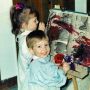 Kevin and Kelly One-Step-Life-Hack-DIY-Smocks