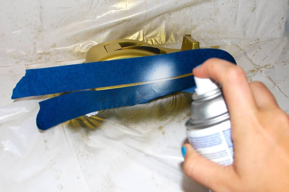 DIY Gold Tape Dispenser 05