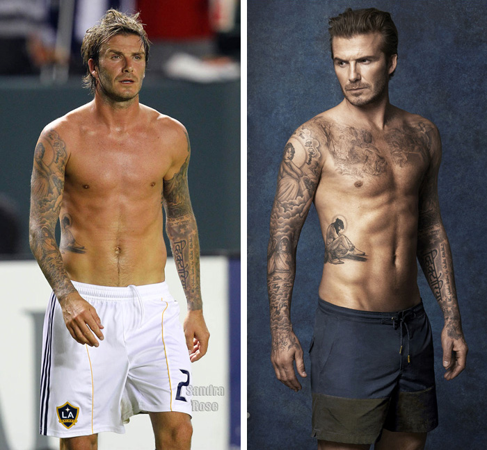 David Beckham - Best Dressed - Shirtless