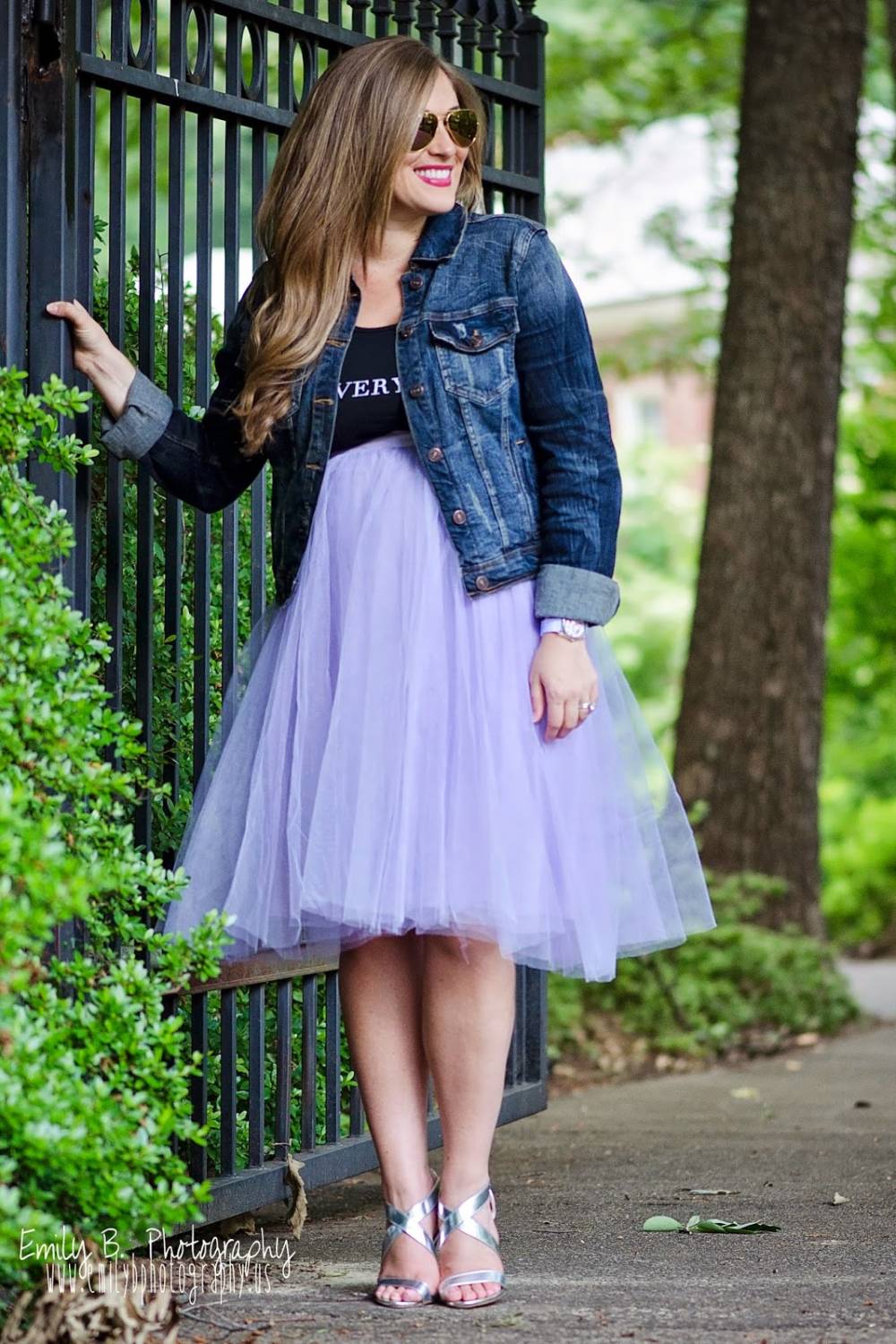 Walking in Memphis in High Heels Tulle Skirt