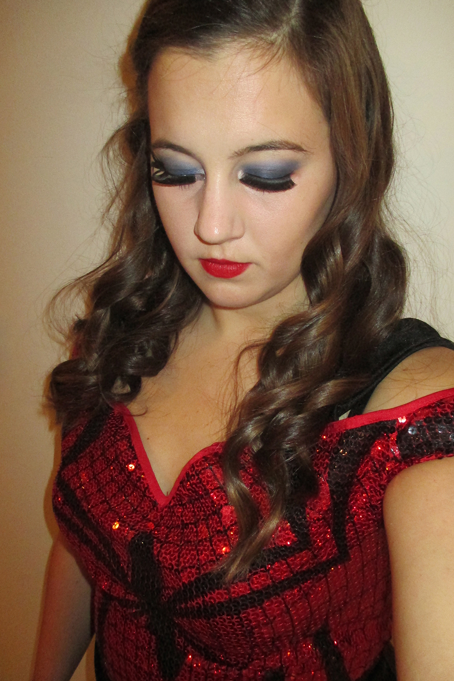 Halloween Makeup - Spiderman Makeup - Spider Makeup - Spider Web