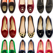 Sparkles and Shoes Smoking Flats