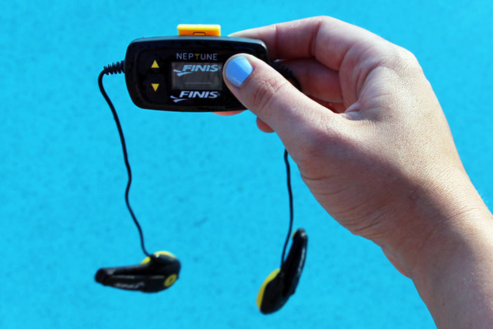 Sparkles and Shoes Swimming Essentials FINIS Neptune Swim MP3 Player