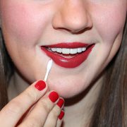 Red Carpet Makeup with Q-tips Precision Tips 05