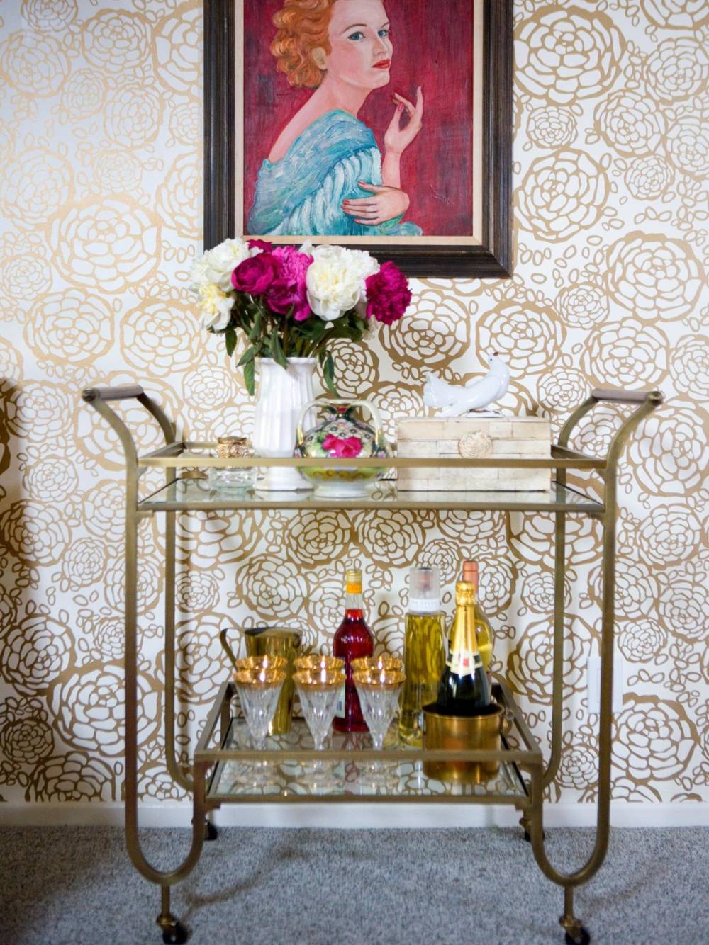 Chic Bar Cart