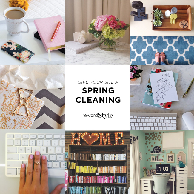 Reward Style SPRING-CLEANING