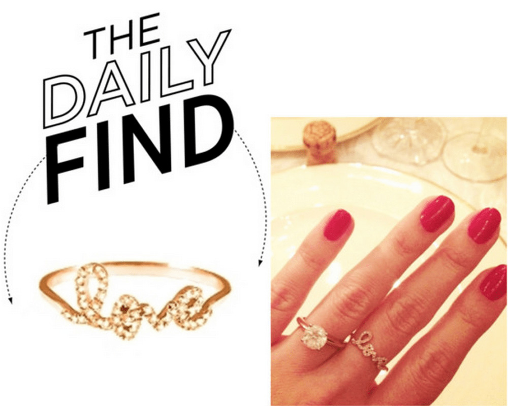 The Daily Find Sugar Bean Love Ring