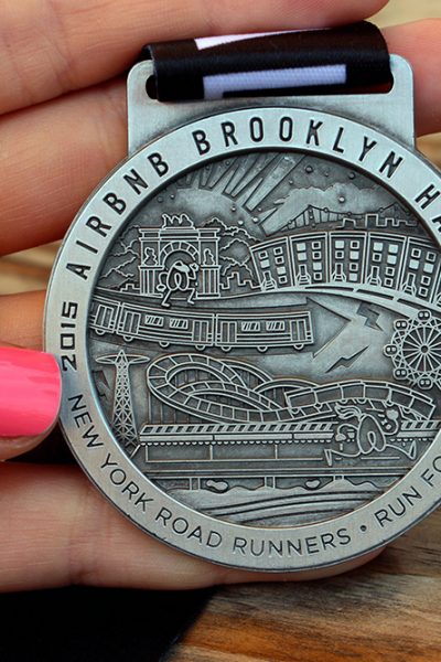 Airbnb Brooklyn Half 2015 - NYRR Finishers Medal