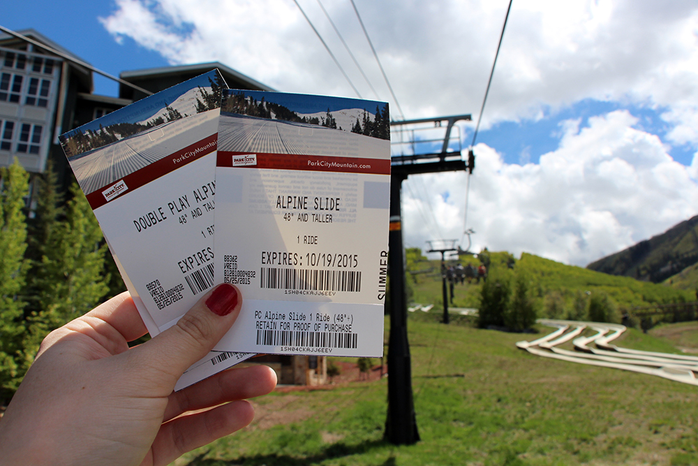 Park City Mountain Resort Alpine Slide Tickets