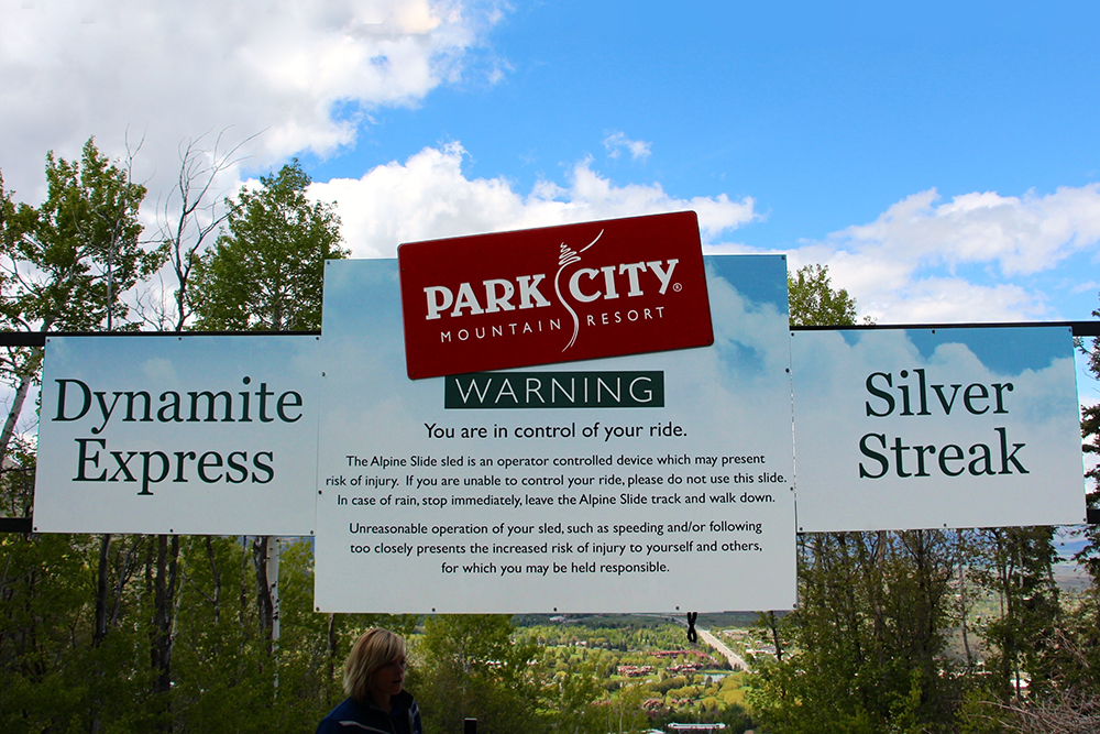 Park City Mountain Resort Alpine Slide