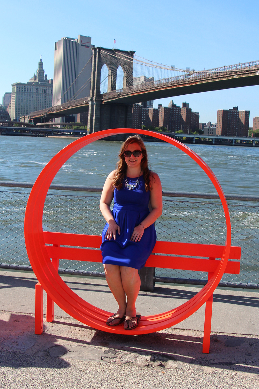 Brooklyn Bridge Park | Jeppe Hein Please Touch The Art | Modified Social Bench #05
