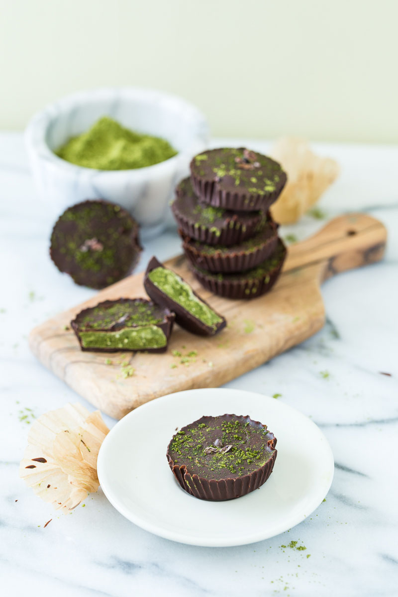 Matcha Recipes - Matcha Chocolate Buttercups