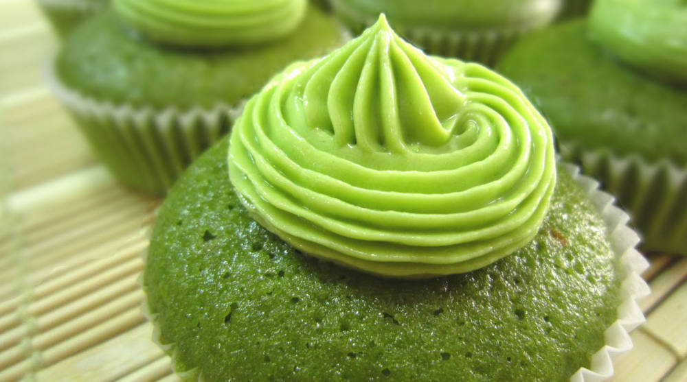 Matcha Recipes - Matcha Green Tea Cupcakes Recipe