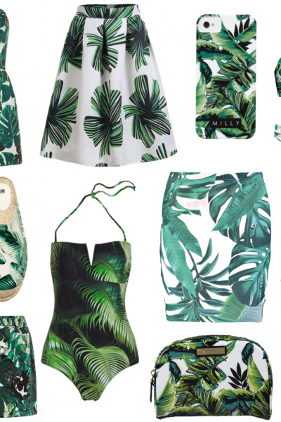 Palm Leaf Print - Banana Leaf Print