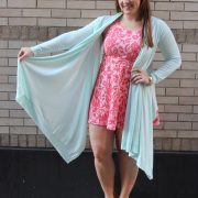 Summer Cardigan - Crane & Lion Wrap Sweater 04