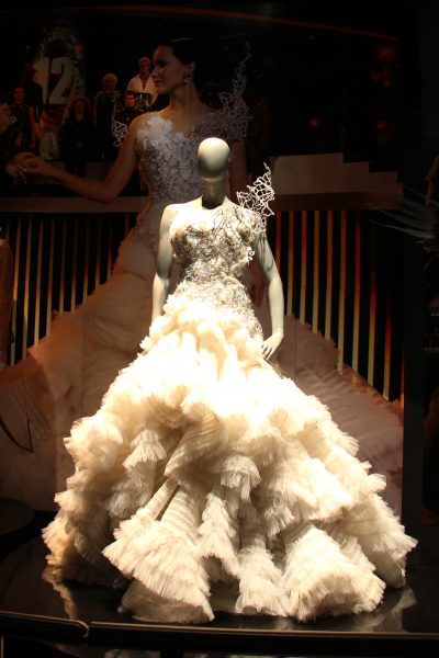 The Hunger Games Exhibition Katniss Wedding Dress