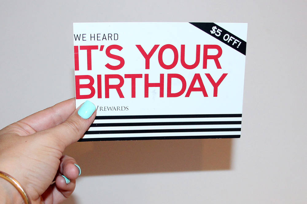 DSW It's Your Birthday
