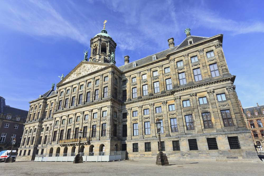 European Palaces - Royal Palace of Amsterdam in Amsterdam Netherlands