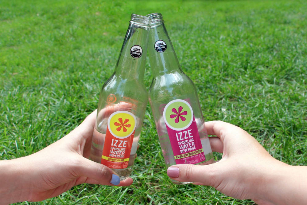 IZZE Sparkling Water Cheers