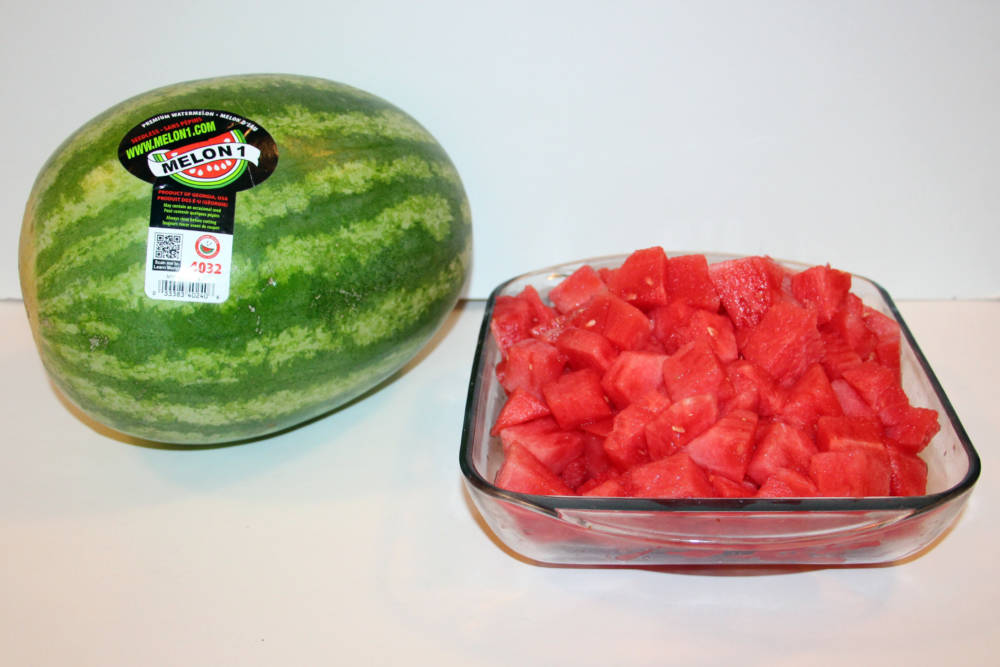 Watermelon Margarita Recipe - Watermelon Cubed