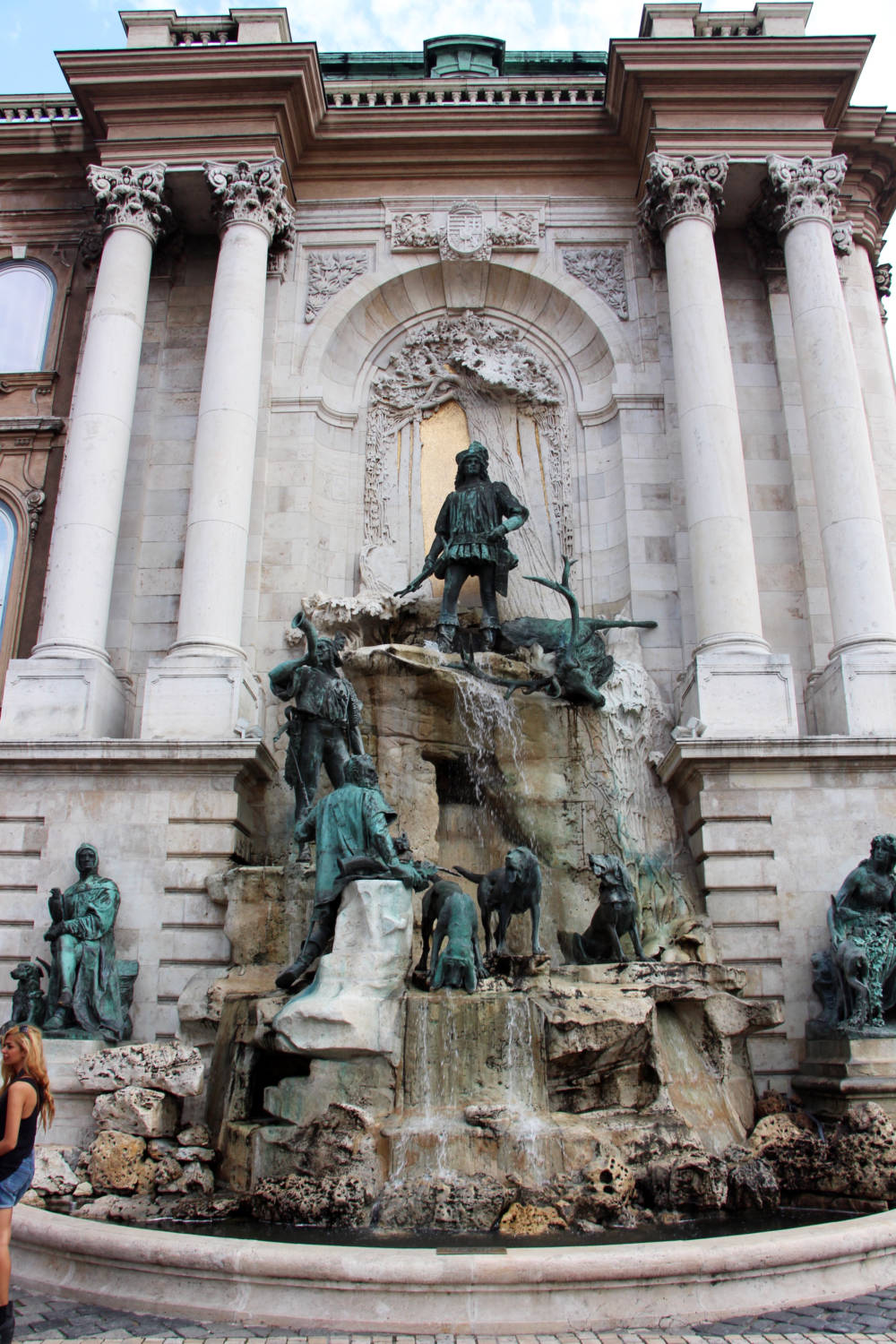 Buda Castle Courtyard Lion
