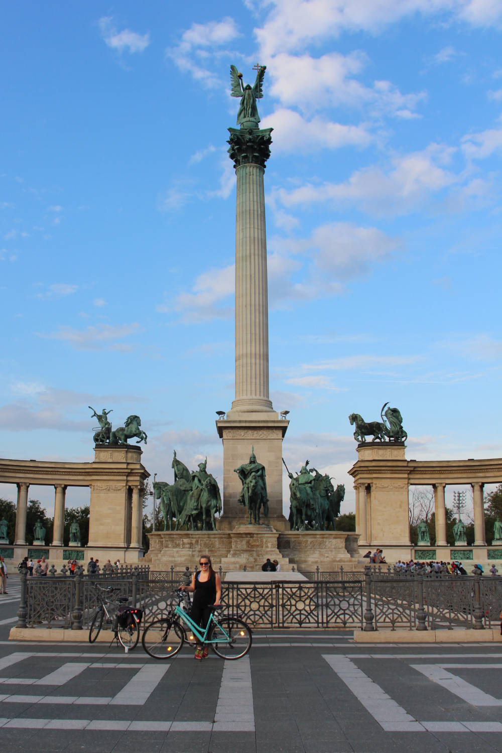 Budapest Bike Tour Heros Square