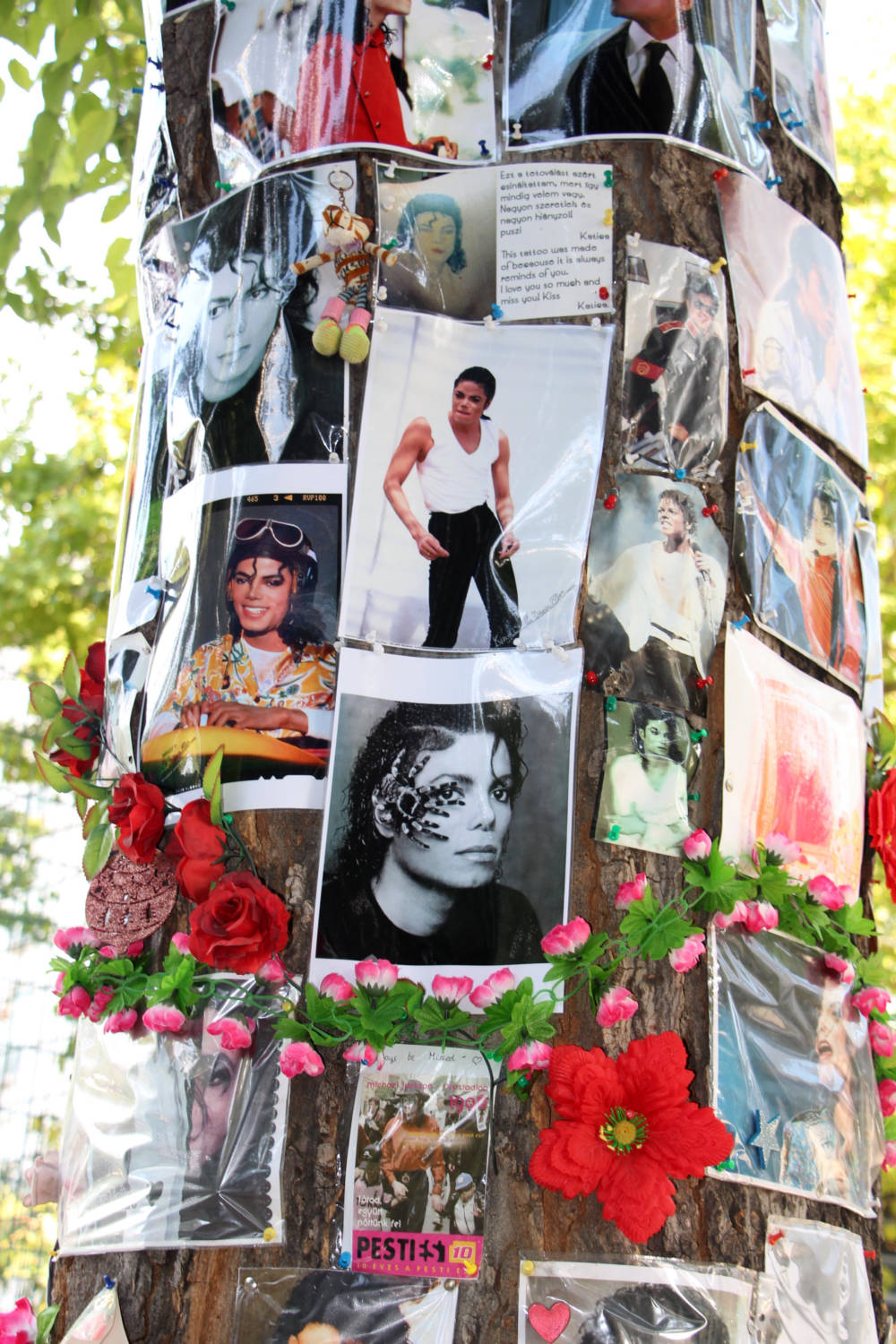 Michael Jackson Memorial Tree Budapest