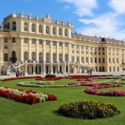 The Garden of the Schönbrunn Palace in Vienna