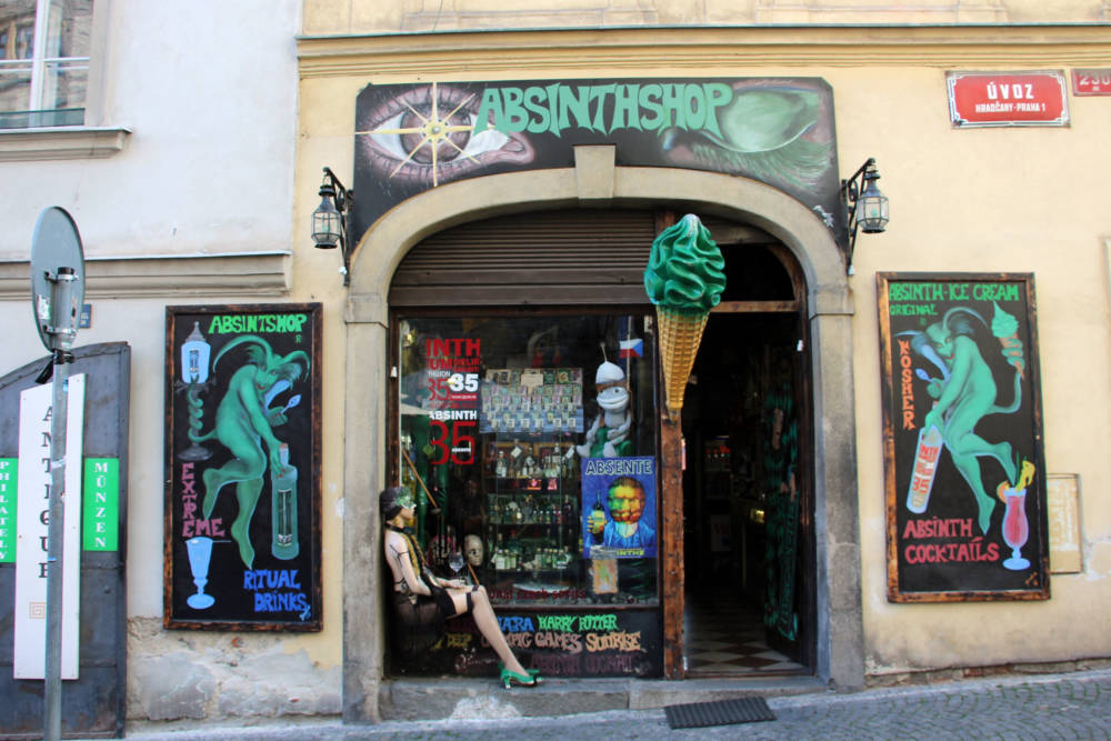 Absinthshop Prague