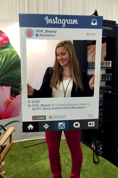 BeautyCon NYC Organix Instagram