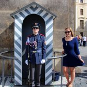 Guard Post at Prague Castle Square