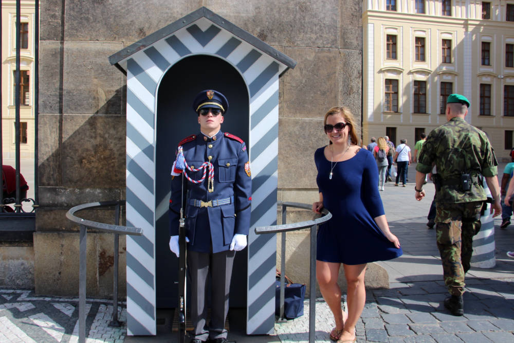 Guard Post at Prague Castle