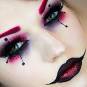 Halloween Makeup - Harley Quinn Halloween Makeup Tutorial