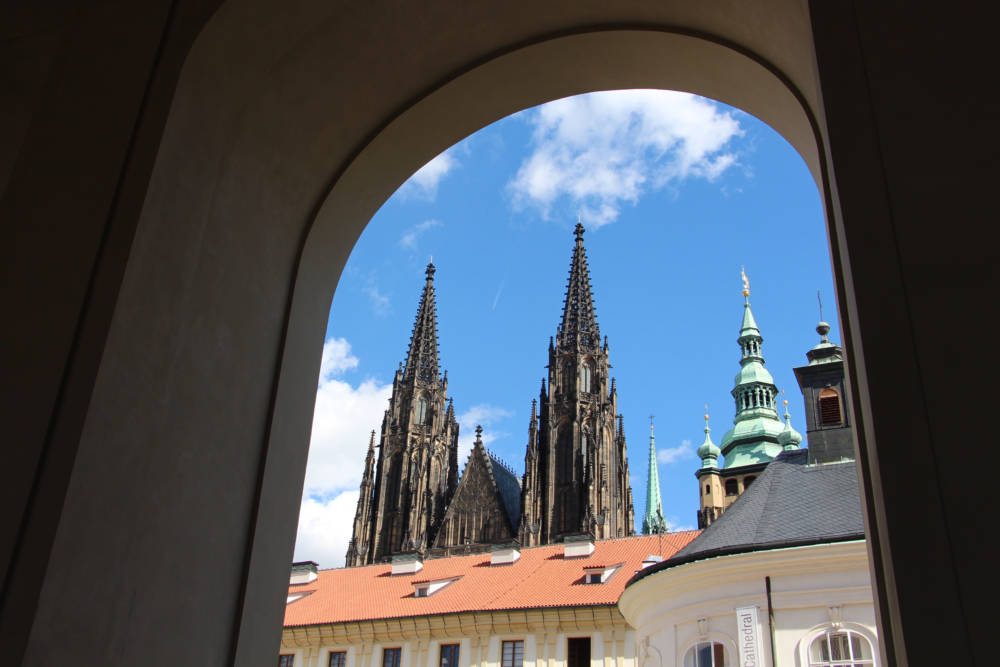 Prague Castle Archway