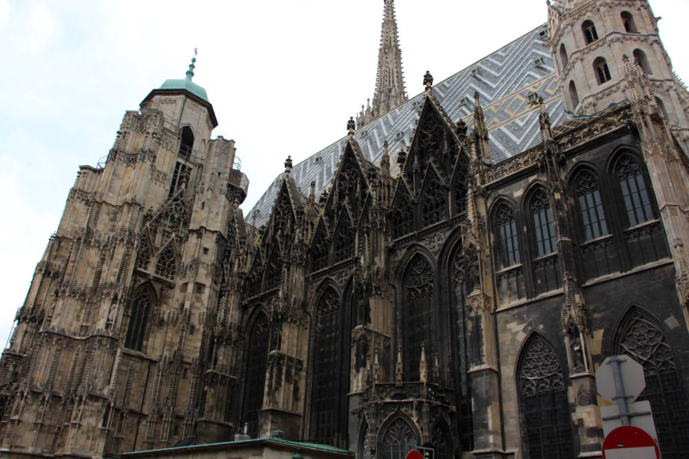 Side View of St. Stephen's Cathedral, Vienna