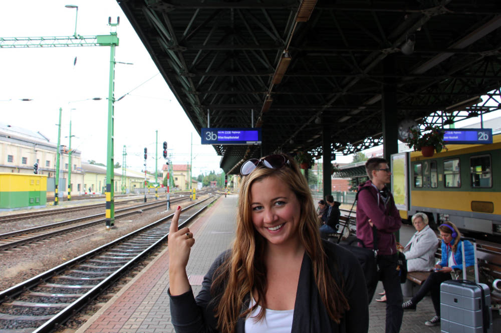 Sopron Hungary Train Station