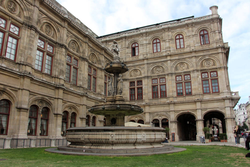 Vienna State Opera Fountain