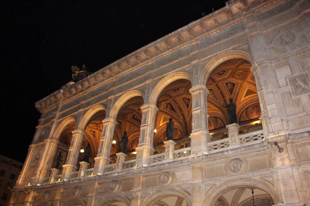 Vienna State Opera at Night