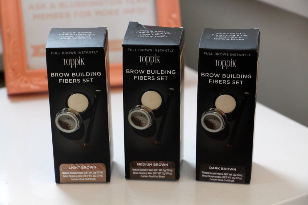 Blushington Makeup and Beauty Lounge Toppik Brow Building Fiber Set