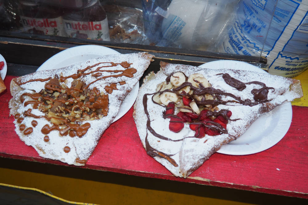 Bryan Park Street Fair Crepes