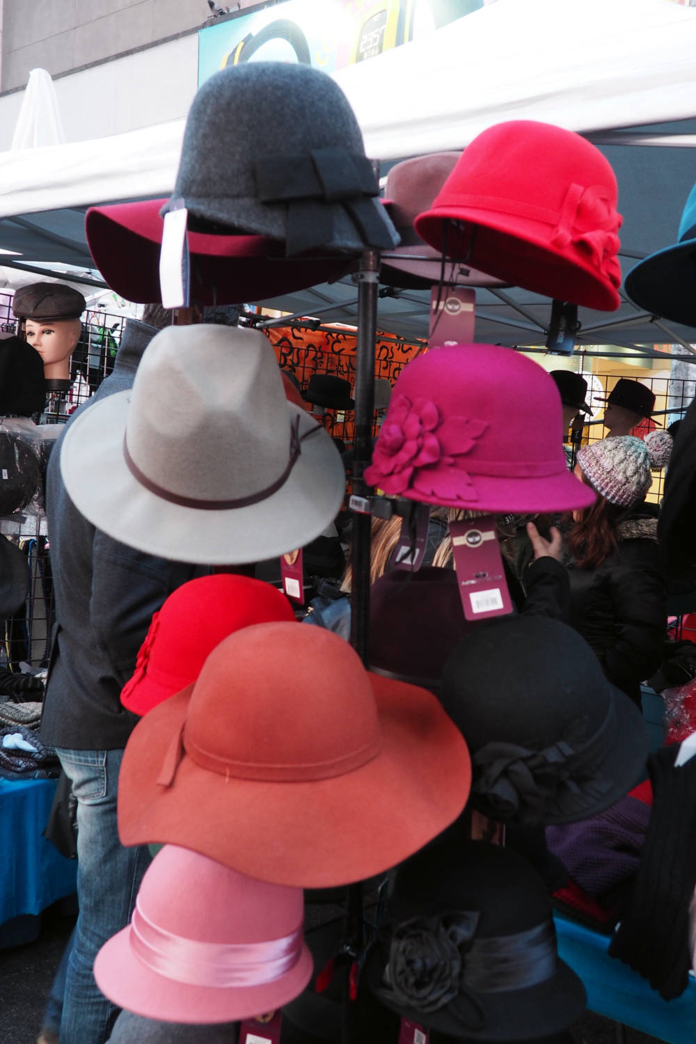 Bryan Park Street Fair Hats