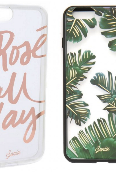 iPhone 6s Cases - Rose All Day iPhone 6 6s Case and Sonix Bahama Transparent iPhone 6 Plus 6s Plus Case