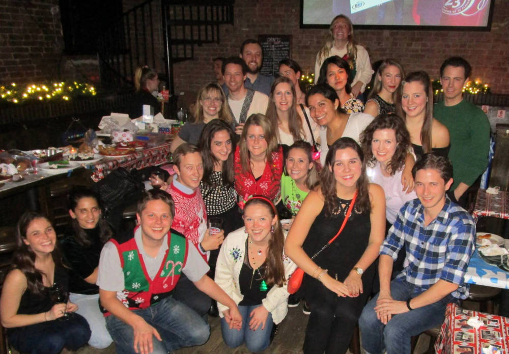 Annual Cookie Swap Party Group Photo