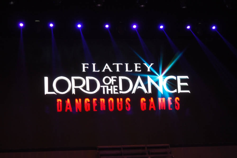 Michael Flatley Lord of the Dance- Dangerous Games on Broadway Set