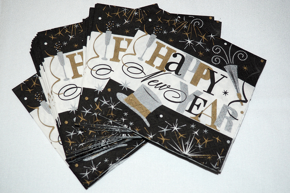 Happy New Year Napkins