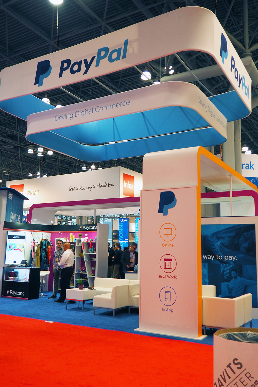NRF Big Show Paypal Booth