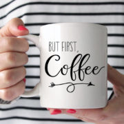 But First Coffee Mug Square